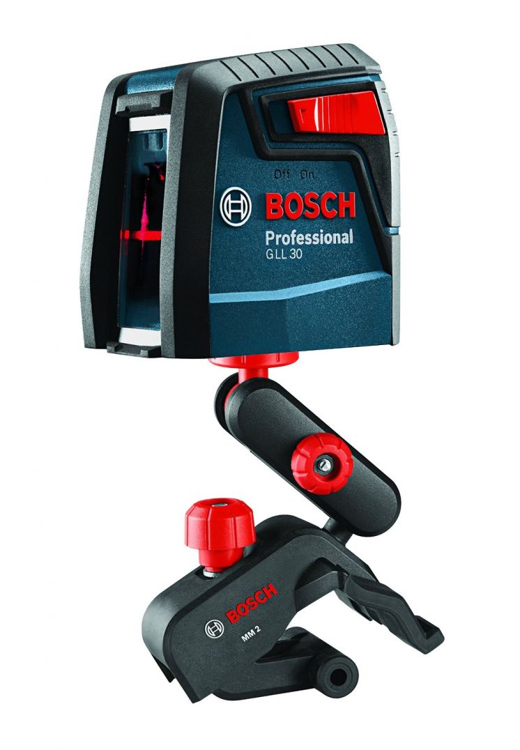 Bosch GLL 2 Self-Leveling Cross-Line Laser Level with Mount